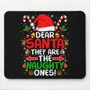 Lieber Weihnachtsmann Sie Sind Die Ungezogenen Lus Mousepad