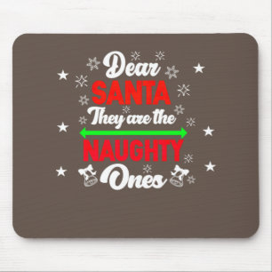 Lieber Weihnachtsmann, sie sind scheußliche Weihna Mousepad