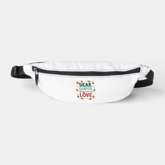 Lieber Weihnachtsmann Was ist die Bedeutung von Lo Bauchtasche