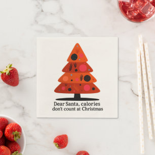 🎄 Lieber Weihnachtsmann… Wir haben einen Deal! 🍪 Serviette