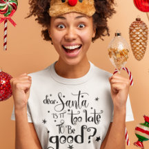 Lieber Weihnachtsmann zu spät, um gute Weihnachten