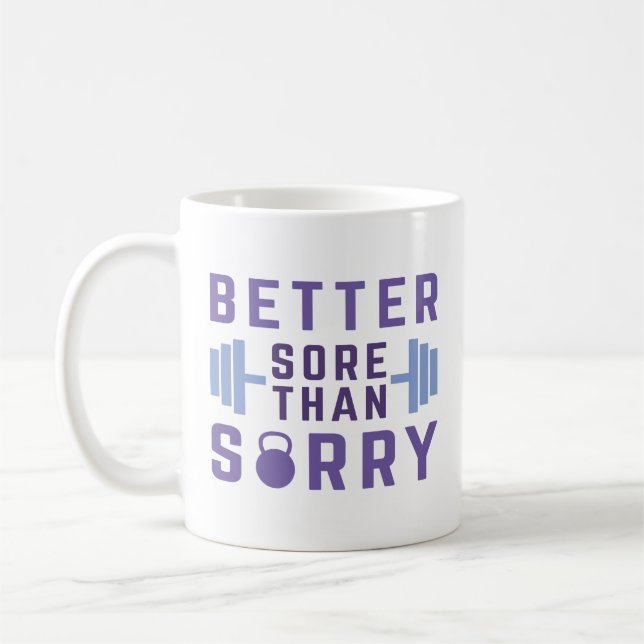 Lieber wütend als Sorry Kaffeetasse (Links)