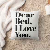 Liebes Bett, ich Liebe dir Weiß