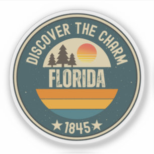 Liebes Florida Geschenk - Hübsches FL-Karten-Souve Aufkleber