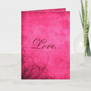 Liebes-Grußkarte: Love's Twilight-Kollektion Karte