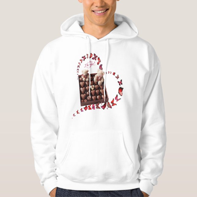 Liebes Herz  Hoodie (Vorderseite)