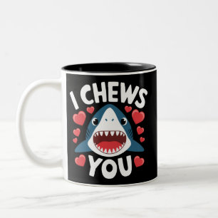 Liebes Herz Leopard Süß Valentinstag Zweifarbige Tasse