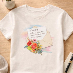 Liebes Ich, Altern ist ein Upgrade Motiv-T-Shirt Tri-Blend Shirt