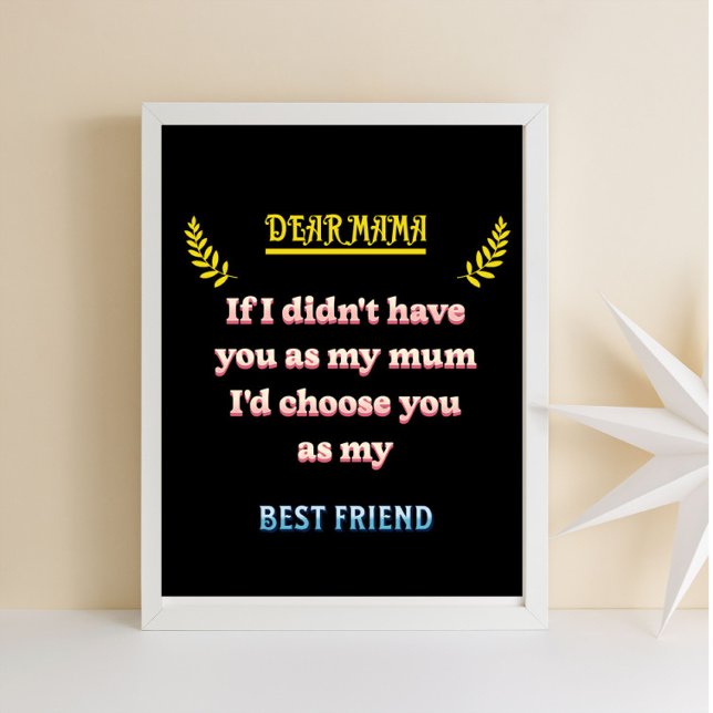 Liebes Mama-Wandposter Poster (Von Creator hochgeladen)