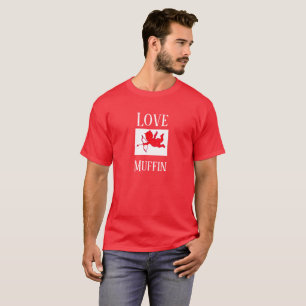 Liebes-Muffin Valentinstag-Geschenk für ihn T-Shirt