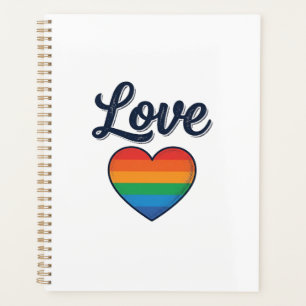 Liebes Regenbogen Herz Stolz Vektor-Shirt-Design_1 Planer