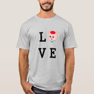 Liebes Schwein Cartoon T-Shirt