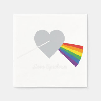 Liebes-Spektrum Serviette