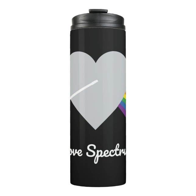 Liebes-Spektrum Thermosbecher (Vorderseite)
