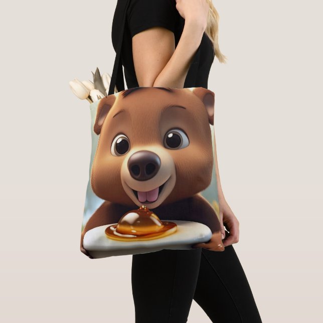 Liebesbär Tasche (Von Nahem)