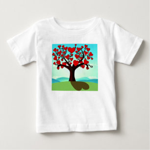 Liebesbaum - Valentine's Day Baby T-shirt