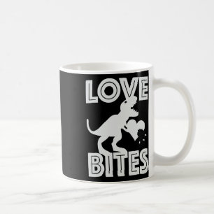 Liebesbisse Dinosaurier Valentinstag  Kaffeetasse