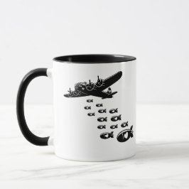 Liebesbomben abwerfen tasse