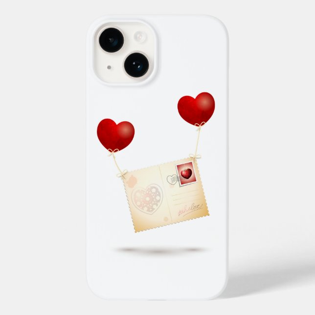 Liebesbotschaft Case-Mate iPhone 14 Hülle (Rückseite)