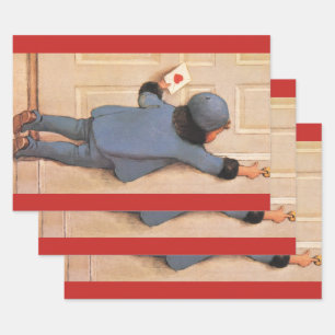 Liebesbrief von Jessie Willcox Smith Geschenkpapier Set