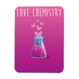 Liebeschemie Magnet