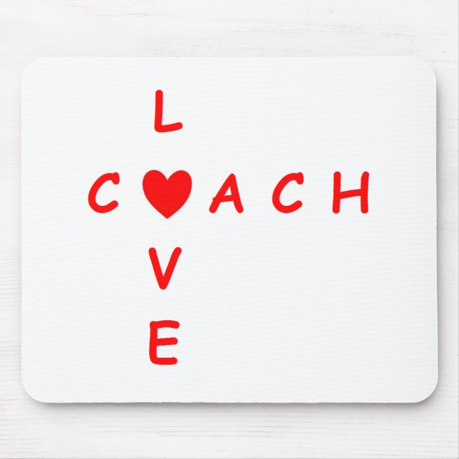 Liebescoach Mousepad (Vorne)