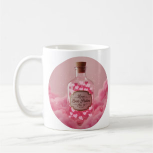 Liebeselixir Nr. 9 – Magischer Valentinstag-Mug De Kaffeetasse