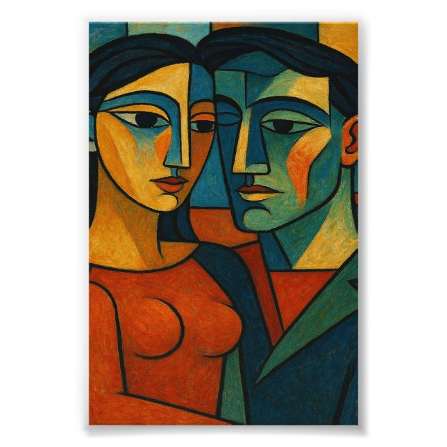 Liebesgeflüster Fotodruck (Vorne)