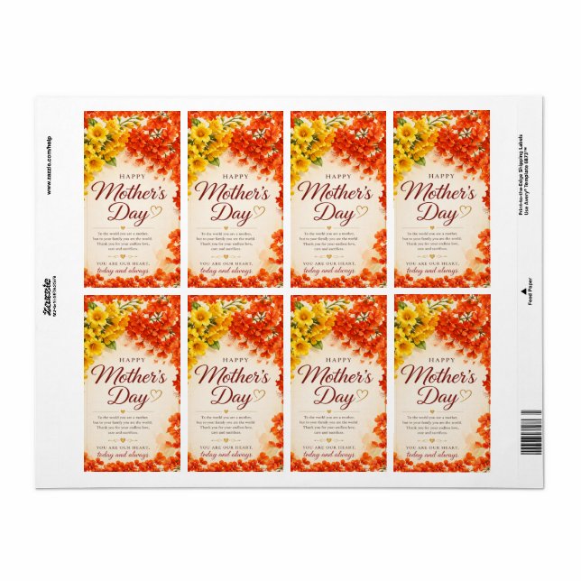 LIEBESGESCHENK FÜR DEN MUTTERTAG  (Vorne)