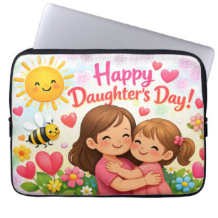 LIEBESGESCHENK FÜR TOCHTER LAPTOPSCHUTZHÜLLE