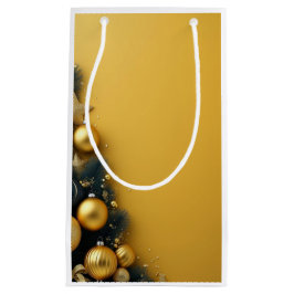Liebesgeschenk "Sapin auf Goldgrund" Kleine Geschenktüte
