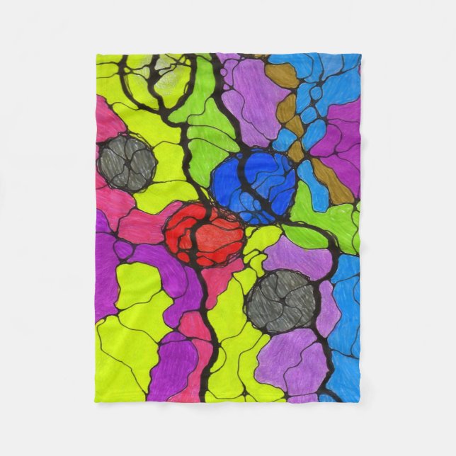 Liebesgeschichte Fleecedecke (Vorderseite)