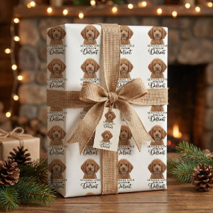 Liebesgrüße aus Detroit-Wrap-Papier Geschenkpapier