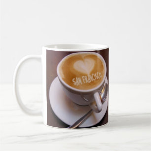 Liebesherz San Francisco Cappuccino-Kaffeetasse Kaffeetasse