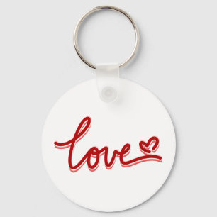 Liebesherz Valentinstag Schlüsselanhänger