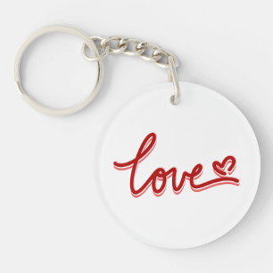 Liebesherz Valentinstag Schlüsselanhänger