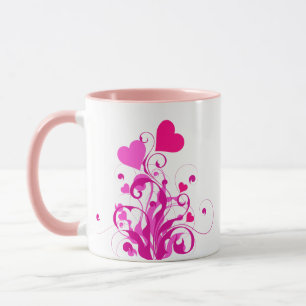 Liebesherzen Baum-25053 Tasse
