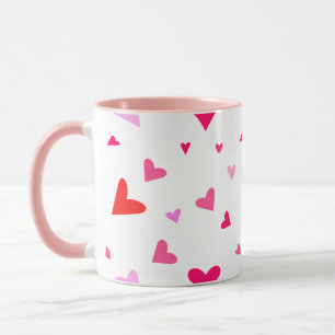Liebesherzen Tasse