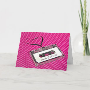 Liebesjubiläums-Kassette Karte