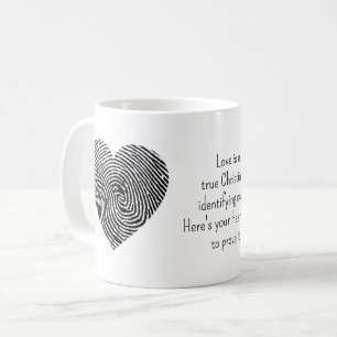 Liebesmerkmal der wahren Christen Kaffeetasse