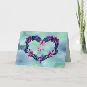 Liebesnotiz für Mama Dankeskarte