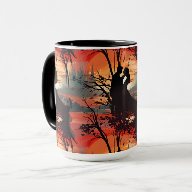 Liebespaar  tasse (Vorderseite Links)