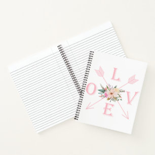 Liebespfeile Notizbuch