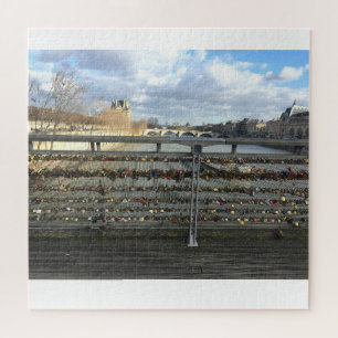 Liebesschlösser an der Seine – Paris Romantik Puzz
