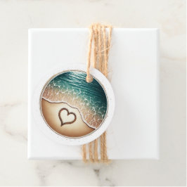 Liebesstrand Geschenkanhänger