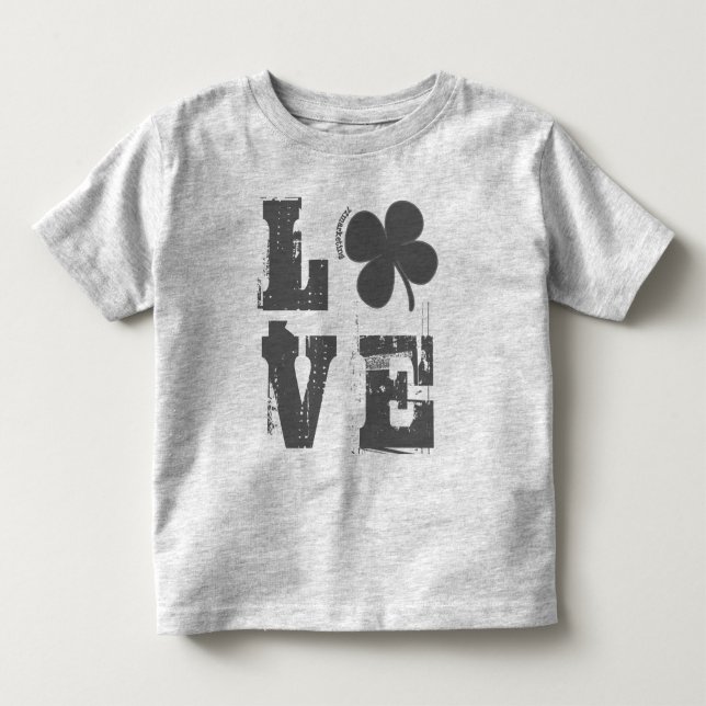 Liebest patrick Tagpattys Irenspitze Kleinkind T-shirt (Vorderseite)