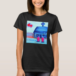 … Liebestations… Kunst durch Jutta Gabriel… T-Shirt