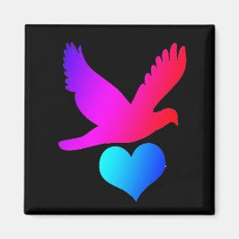 Liebesvogel 2 magnet