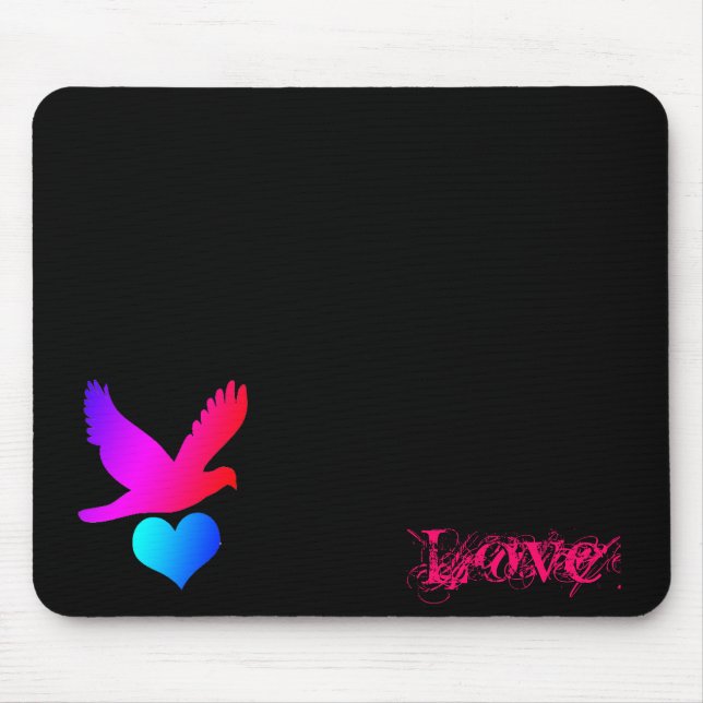 Liebesvogel 2 mousepad (Vorne)