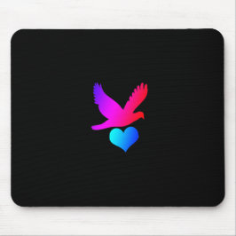 Liebesvogel 2 mousepad
